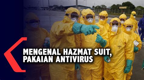 Infografik Mengenal Hazmat Suit Pakaian Pelindung Dari Paparan Virus