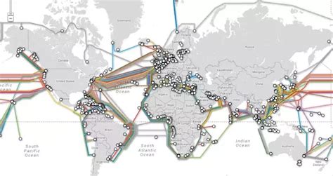 Map Of Fiber Optic Lines