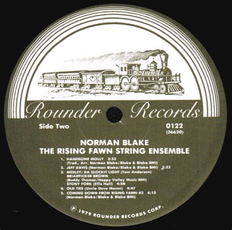 Norman Blake 2 The Rising Fawn String Ensemble Lp Album Wak