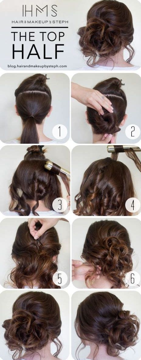 20 easy elegant step by step hair tutorials for long and medium hair