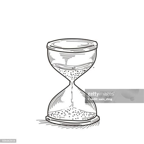 Sand Timer Drawing Photos And Premium High Res Pictures Getty Images