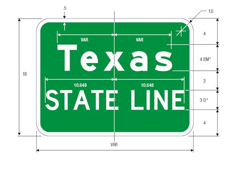 I 2 State Line Signs And Safety Devices