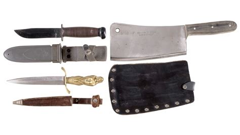 Three Edged Weapons Rock Island Auction