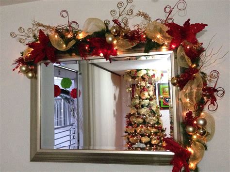 Cristmas Mirror Christmas Bathroom Decor Christmas Mirror Christmas