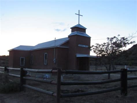 Santa Rita Mission Located In The Ghost Town Of Riley Nm New Mexico