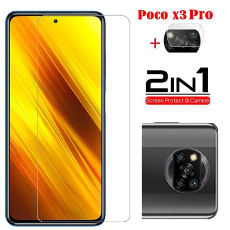 2 in 1 2 5h clear protective tempered glass for xiaomi redmi note 10 pro max 9t note9t k40 9a