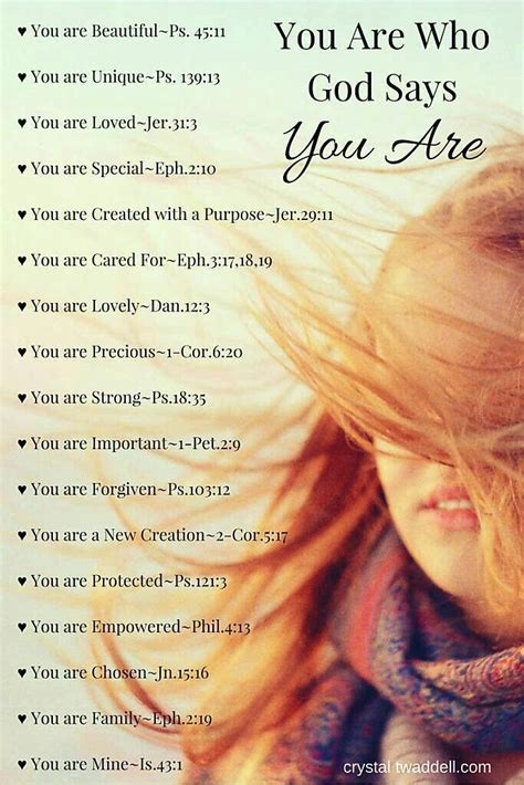 Pin By Brittany Boell On Inspirational Sayingsdevotions Identity In