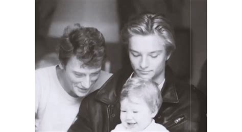 PHOTO David Hallyday un très rare cliché de son fils Cameron