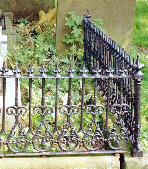 Victorian Wrought Iron Cast Iron Fence Wrought Iron Railing Garden