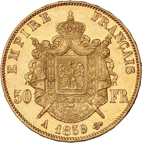 France Napoléon Iii 1852 1870 50 Francs 1859 A Paris Catawiki