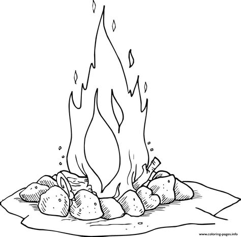 Fire Coloring Pages ~ Coloring Pages