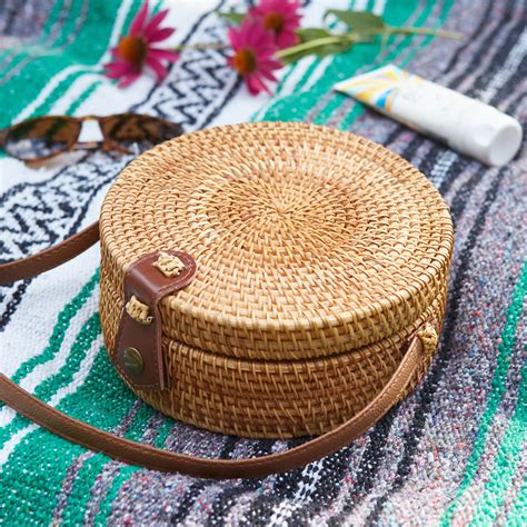 The Stylish Rattan Bag Is An Instant Classic With Its Unique Design