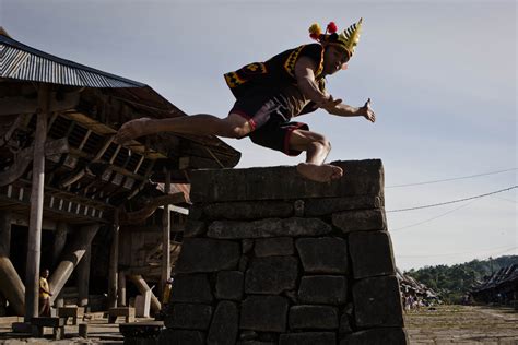Stone Jumping In Indonesia