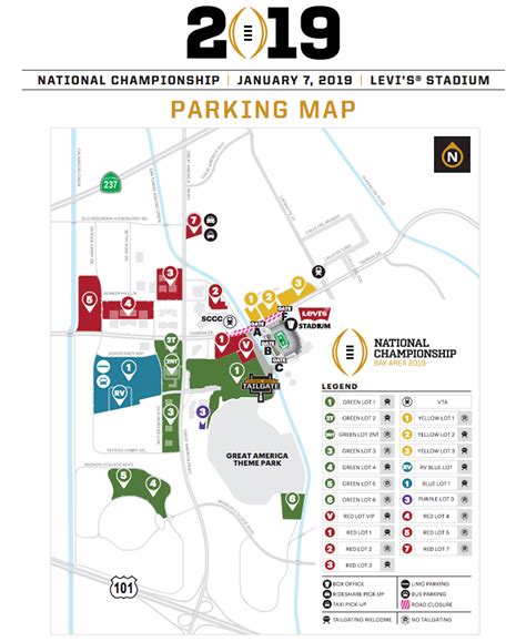 Cfp Parking Map Levis® Stadium