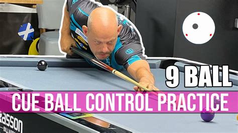 Cue Ball Control Practice 9 Ball Youtube