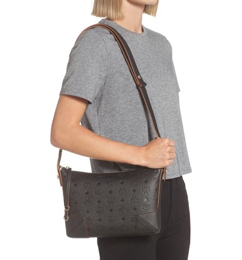 Mcm Medium Klara Visetos Leather Shoulder Bag Nordstrom