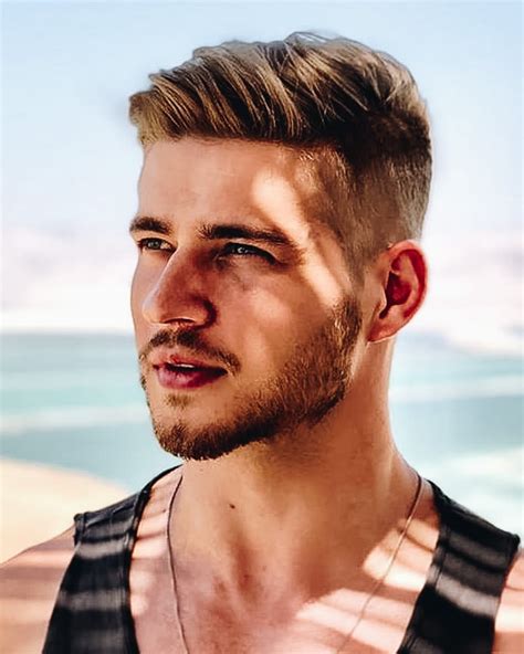 The pompadour haircut itself is remarkably similar to the quiff, with short sides and long hair on top being the two main features of the style. 20 Short Haircuts for Men to Ramp Up Style in 2020 > Style ...