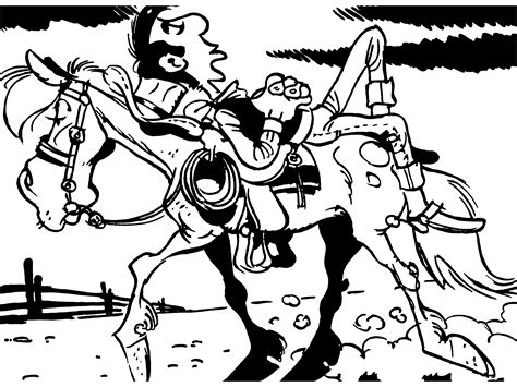 Start by scrolling to the bottom of the post, under the terms of use, and click on the free alphabet letter coloring pages. Lucky Luke (Cartoons) - Printable coloring pages
