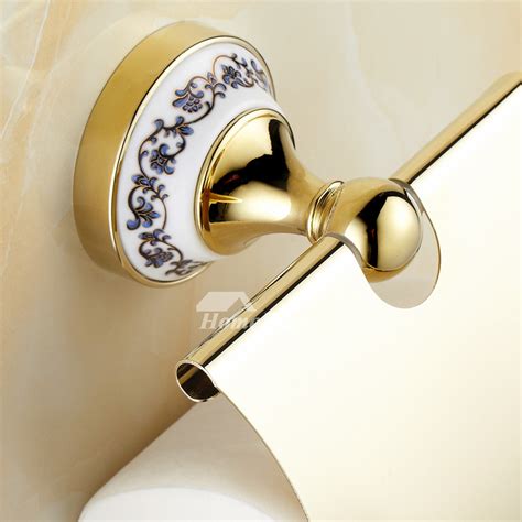 Suppliers with verified business licenses. Polished Chrome Gold Brass Wall Mounted Toilet Paper Holder