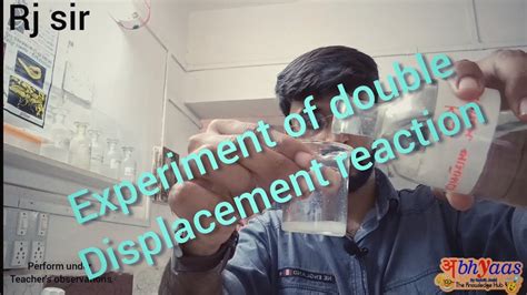 Doubledisplacement Reaction Of Lead Nitrate And Potassium Iodide Youtube