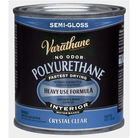 Varathane 8 Oz Clear Semi Gloss Water Based Interior Polyurethane 4