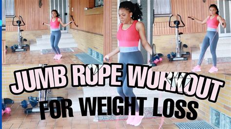Jump Rope Workout For Weight Loss 💪 Jumb Rope Transformation Youtube