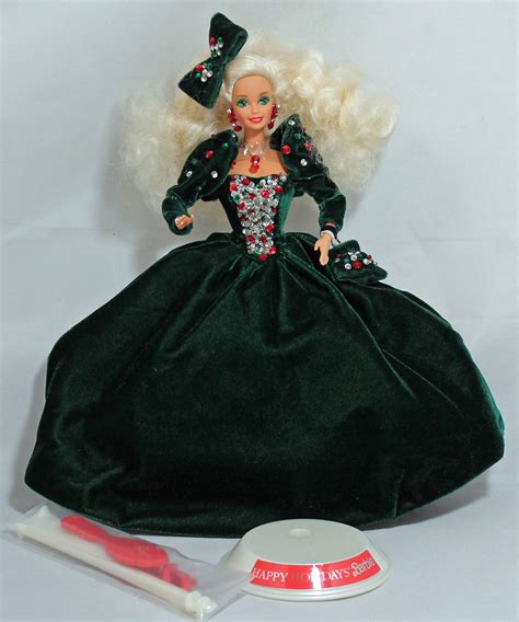 Happy Holiday Barbie 1991 Special Edition Mint No Box 01871 Ebay