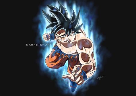 Goku New Form Limit Breaker By Mahnsterart On Deviantart