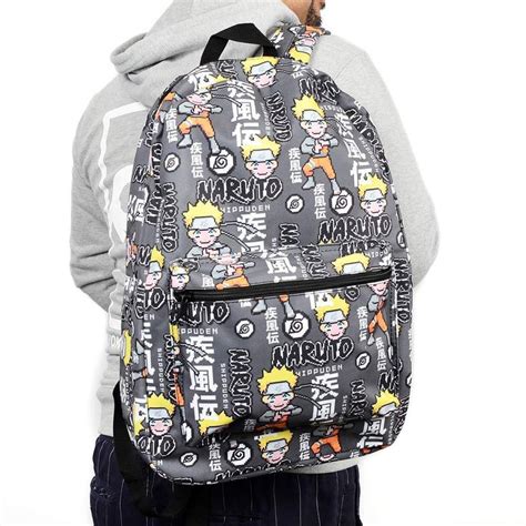 Naruto Shippuden Sublimated Backpack Backpacks Naruto Cool Backpacks