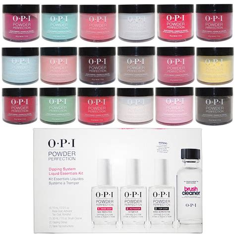 If you're new to this process, it involves coating your nails in highly pigmented. OPI Powder Perfection Dipping System Color Powder - Choose Any | eBay | Nail dipping powder ...