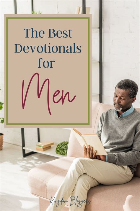 The Best Devotionals For Men Kingdom Bloggers
