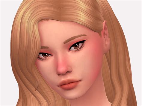 Full Body Blush Sims 4 Cc Booboo Blush Ears Cheeks Nose In 2020 Vrogue