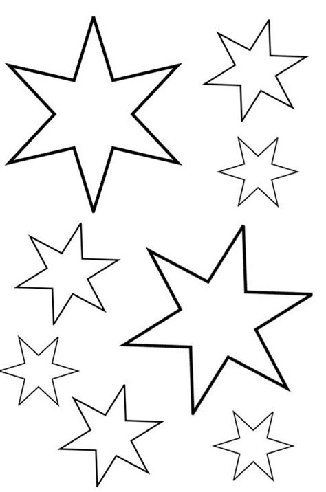 Sterne Malvorlagen Sterne Zum Ausdrucken Sterne Basteln Aus Papier Weihnachten Basteln Vorlagen
