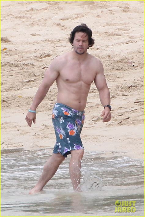 Mark Wahlberg Shows Off His Hot Beach Body Again In Barbados Photo Mark Wahlberg
