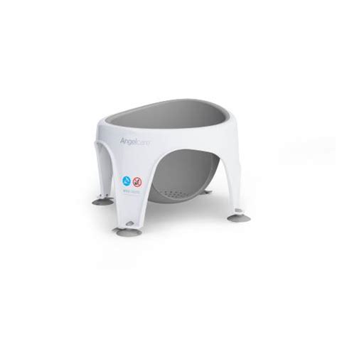 The clever design includes drain holes in the seat, allowing bath water to pass. Angelcare Bath Seat Grey - Clicks