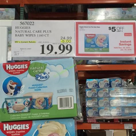 Huggies from costco store were out of stock in my area. Huggies Natural Care Plus Baby Wipes - CostcoChaser