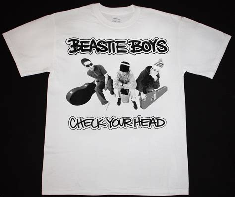 Beastie Boys Check Your Head92 Rap Rock Punk House Of Pain New White T