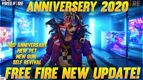 Próximo escolha royale do free fire. FREE FIRE LIVE NEW UPDATE | ANNIVERSARY 2020 - YouTube