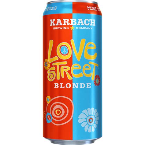 Karbach Brewing Company Love Street® Blonde Beer 16 Fl Oz Can Shop