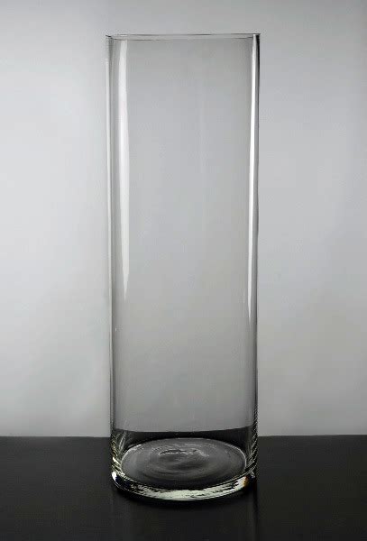 China Tall Clear Glass Cylinder Vases Ld10004 China Tall Clear
