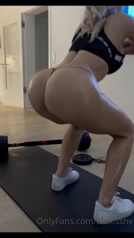 Alexisshv Naked Big Ass In Gym Onlyfans Leaked HOT Porn Trex HD