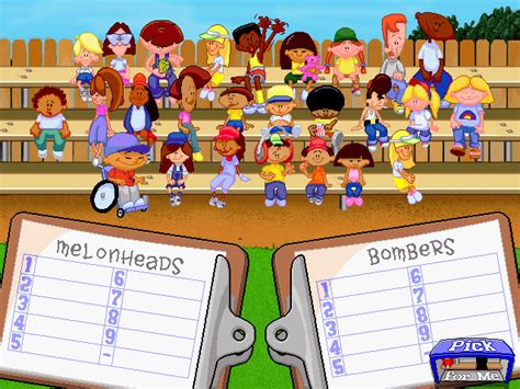 The cute and colorful visuals invite youngsters (or wondrous adults) to partake in a classic game of baseball. Download Backyard Baseball (Windows) - My Abandonware