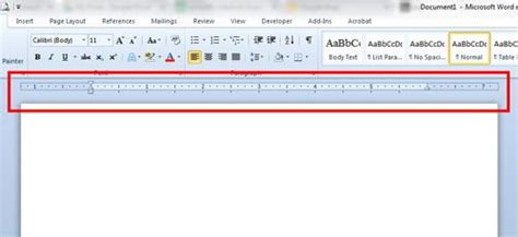 How To Hide The Ruler In Word 2010 Solve Your Tech