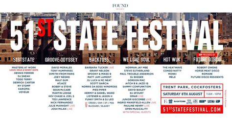 Found Presents 51st State Festival At Trent Country Park London