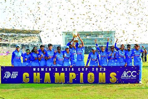 India Lift Seventh Asia Cup Trophy In Style The Asian Age Online