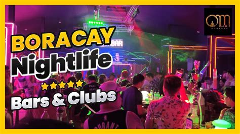 Boracay Nightlife Bars And Clubs 2023 Om Bar Boracay Youtube