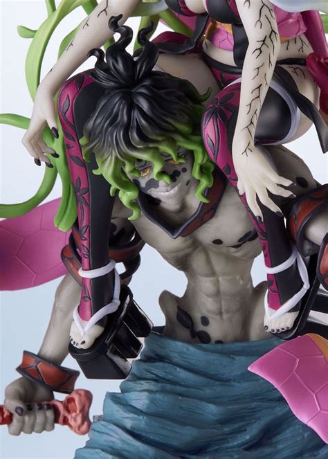 Statuette Demon Slayer Kimetsu No Yaiba Conofig Daki And Gyutaro 20cm