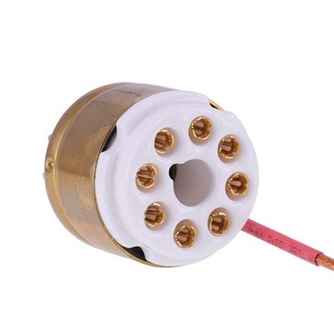 1pc 8pin To 8pin 6bg6 To 6l6 6l6g Vacuum Tube Adapter Socket Converter