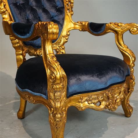 French Rococo Carved Arm Chair Jansen Furniture