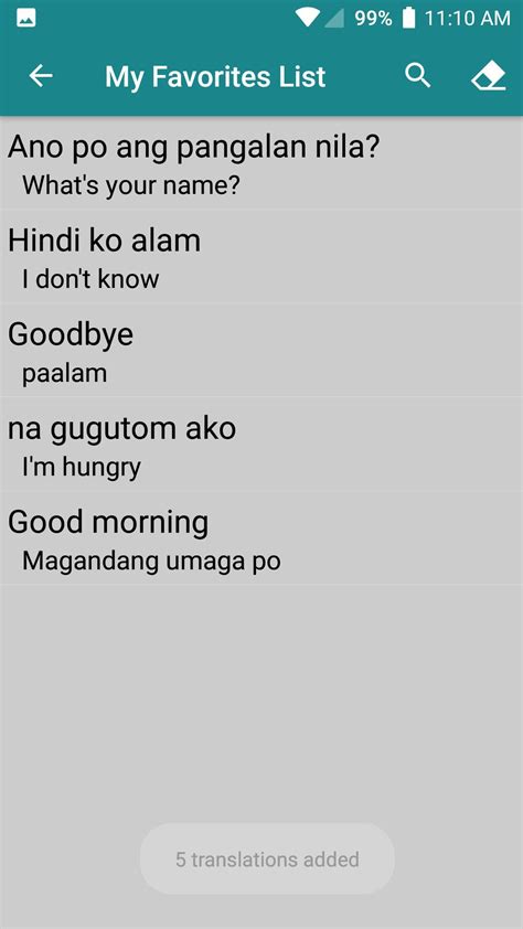 Tagalog English Translator - Learn and Translate for Android - APK Download